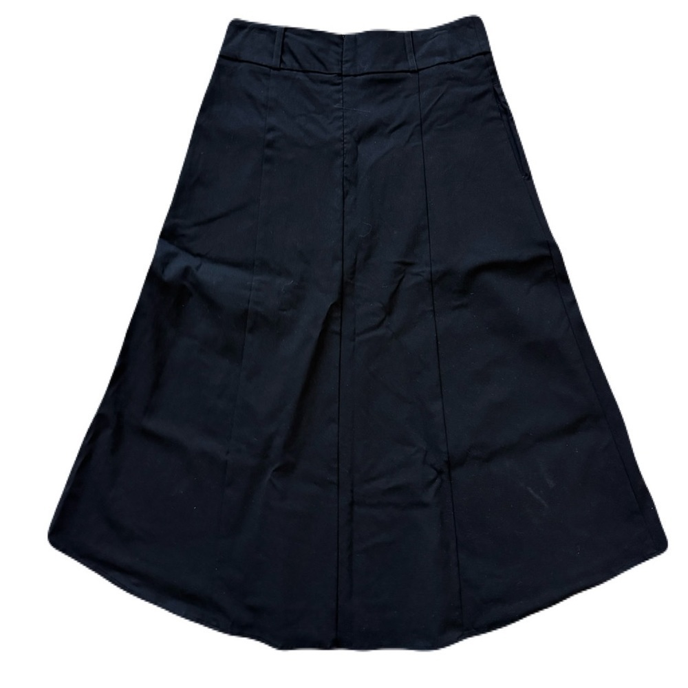 NWT Women's Rabalder Black A-Line Midi Workwear Business Skirt Size XXS